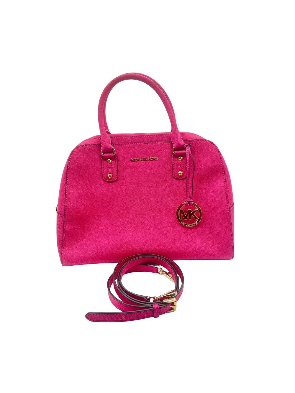 Michael Kors Pink Satchel Bag